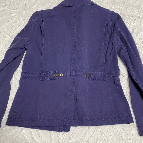 2/$20 Charlotte Russe Navy Utility Jacket - Picture 3 of 4